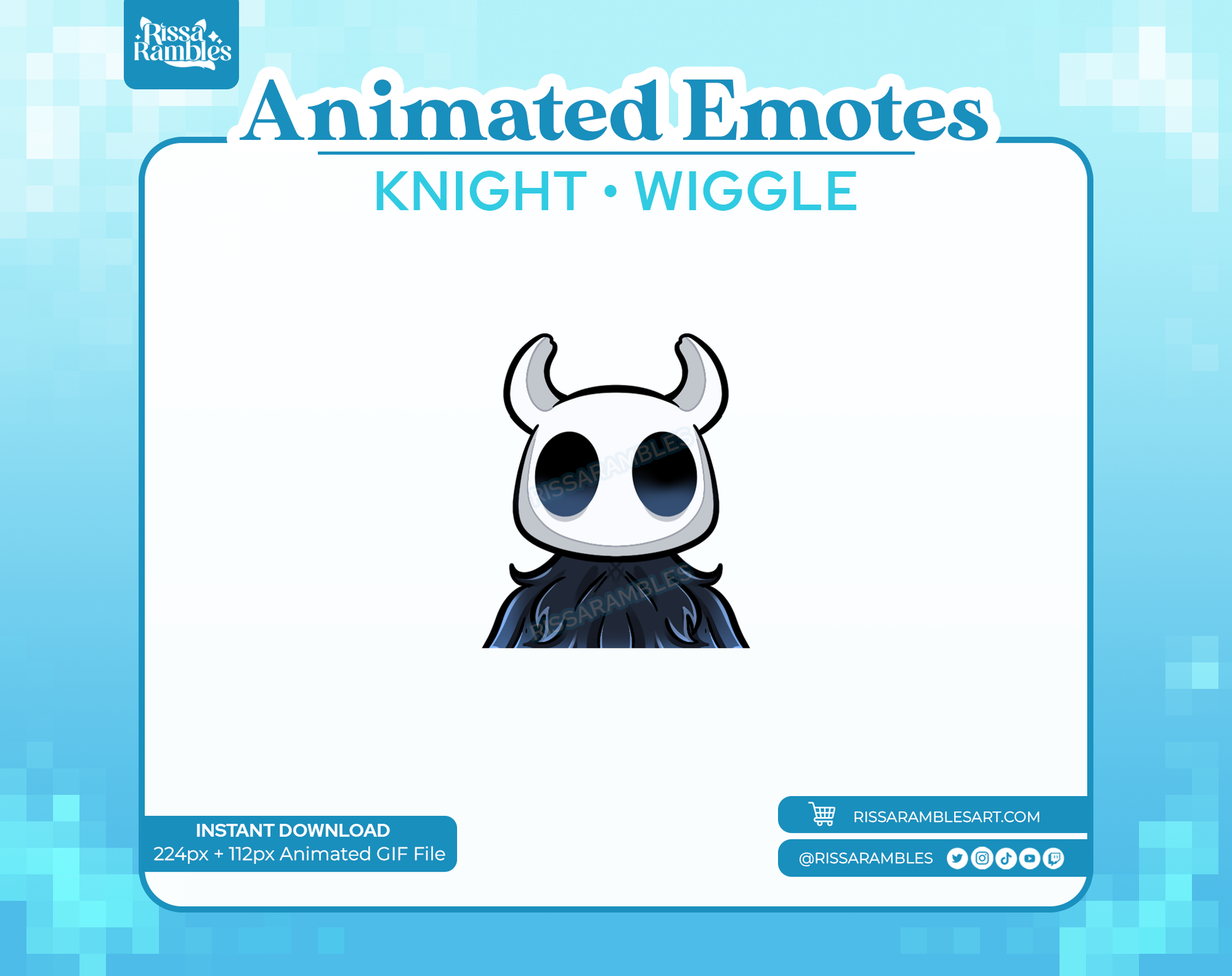 Hollow Knight Emotes for Twitch