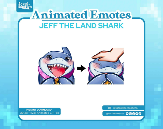 Jeff the Shark Marvel Rivals Emotes (Animated) | Pat Emote