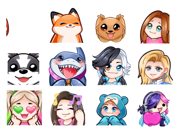 Custom Animated Emotes Commissions Rissa Rambles