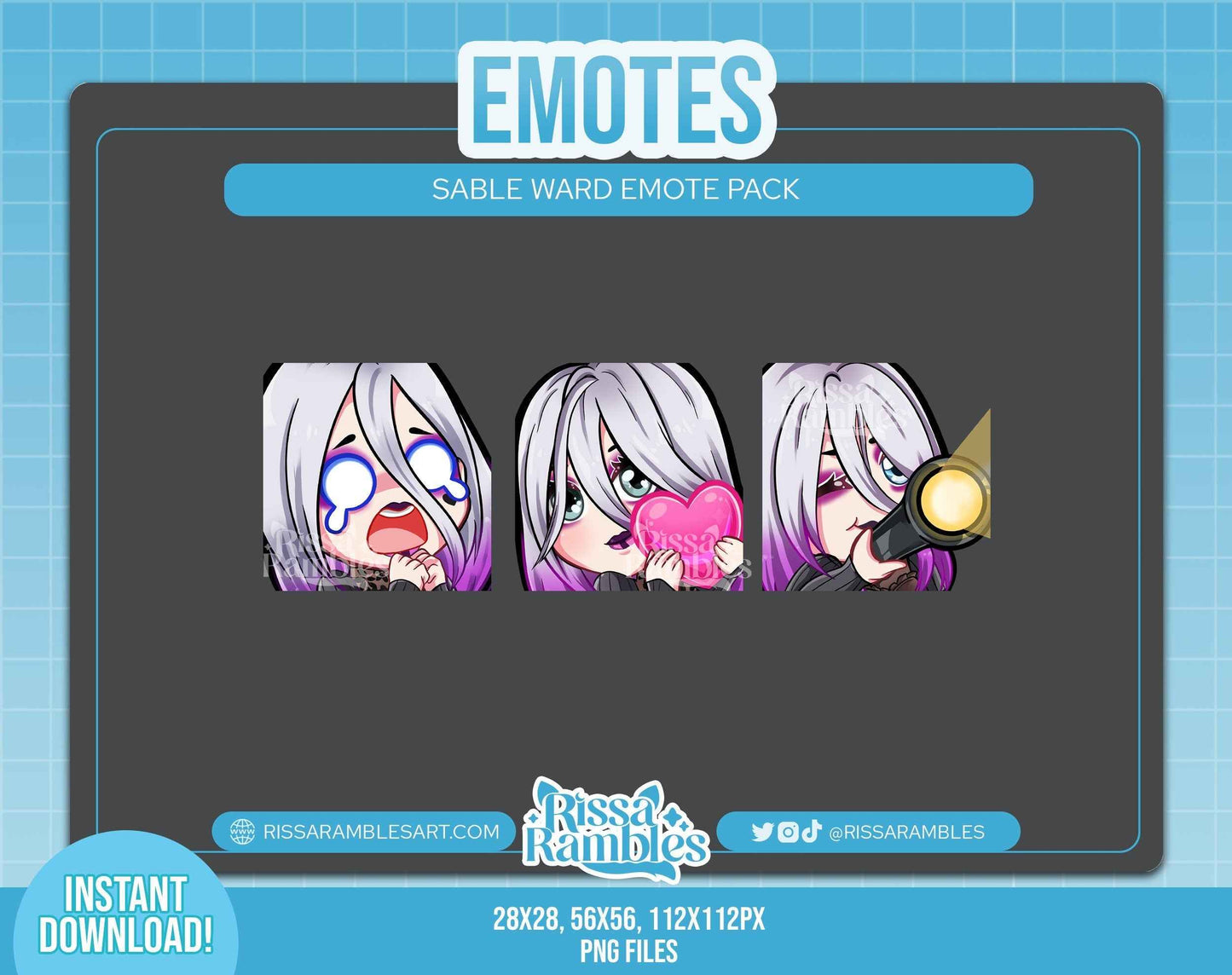 Sable Ward Dead by Daylight Emotes