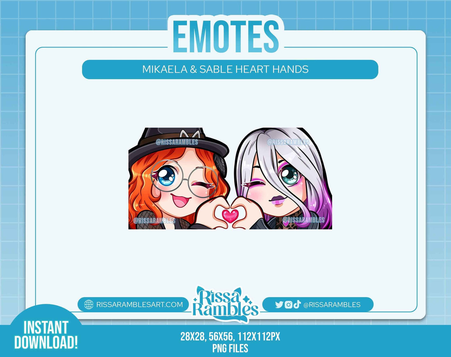 Mikaela Reid Sable Ward Heart Hands Emotes | Dead by Daylight Emotes