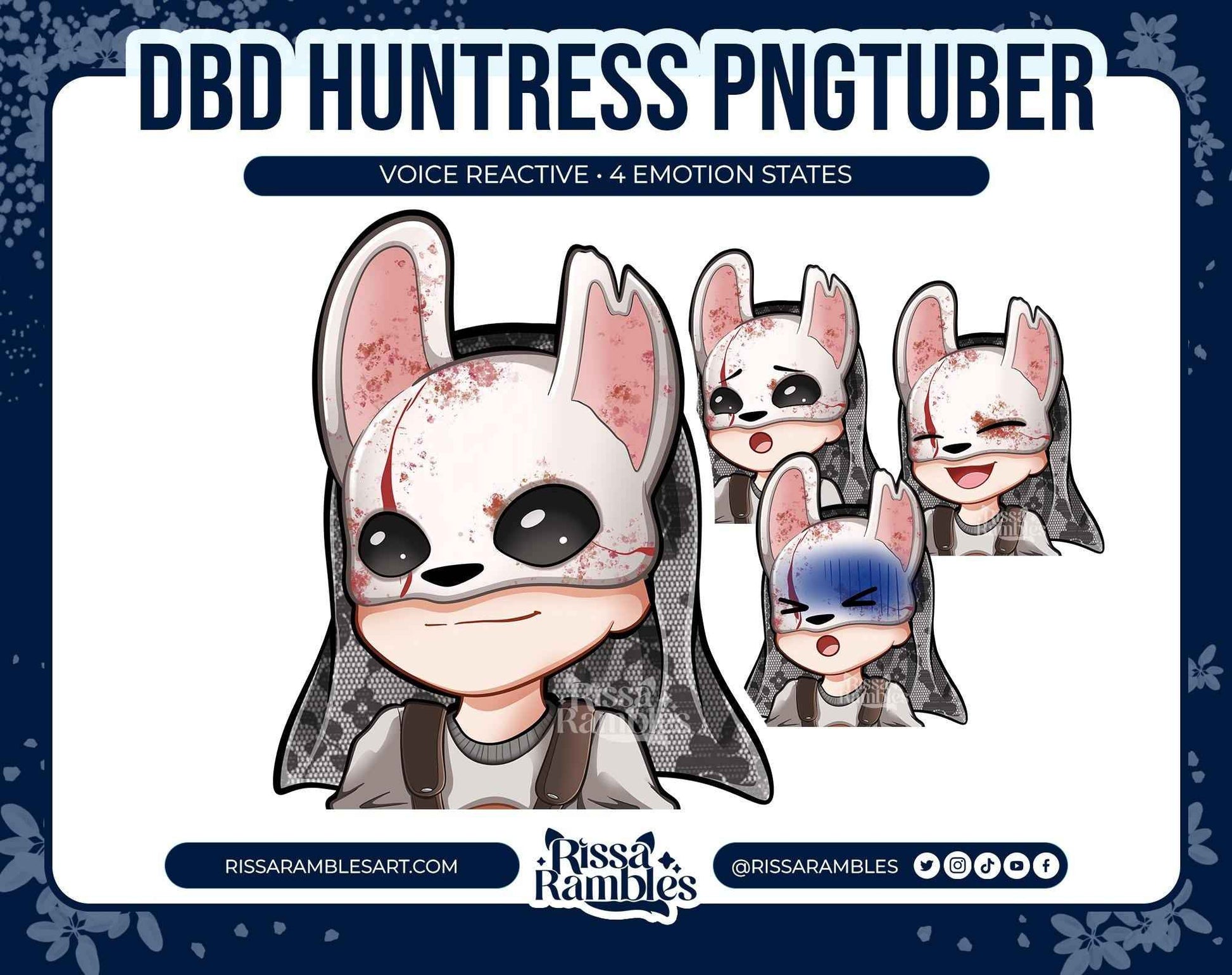Huntress DBD PNGtuber Model