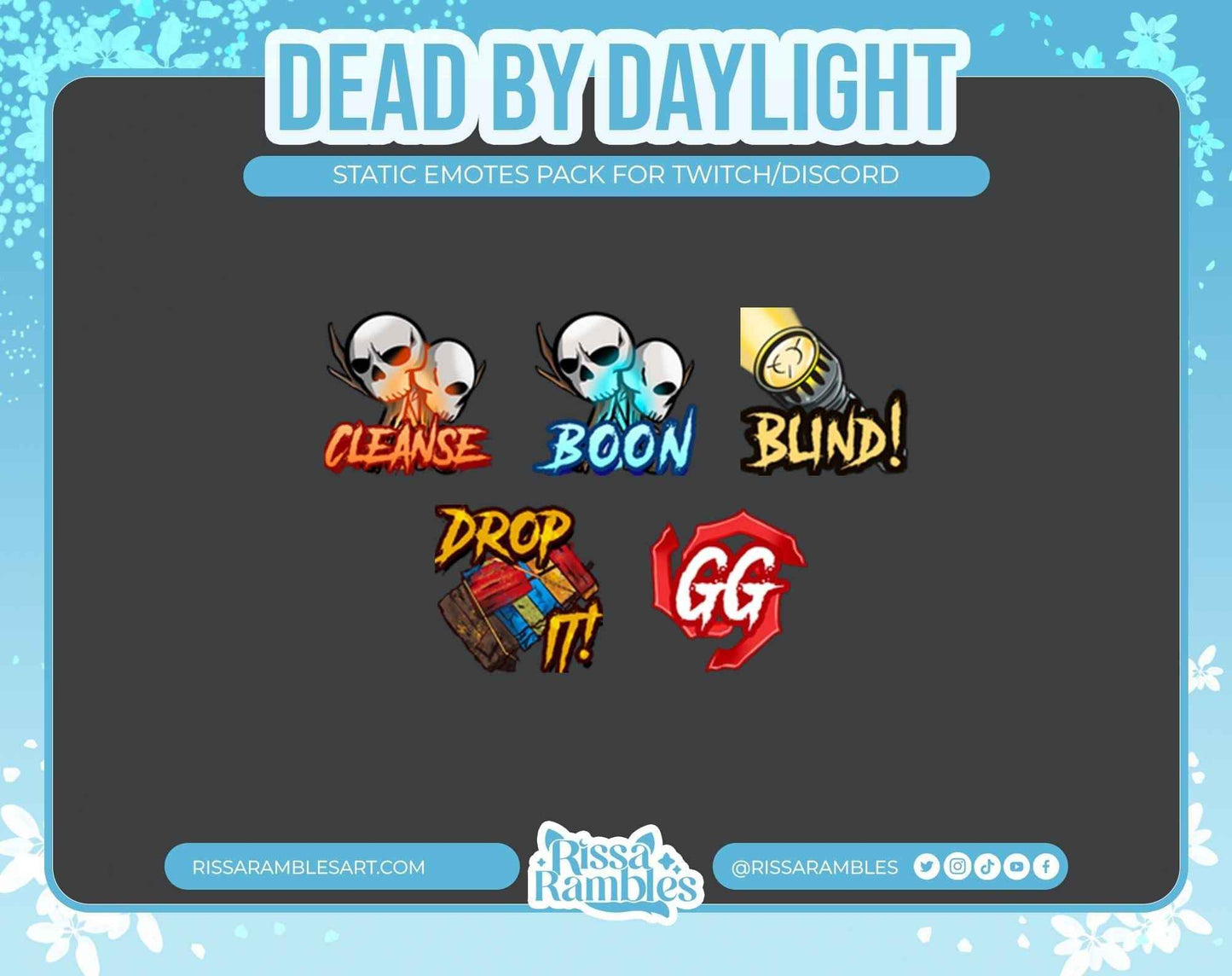 Dead by Daylight Emotes | Twitch Emotes Pack