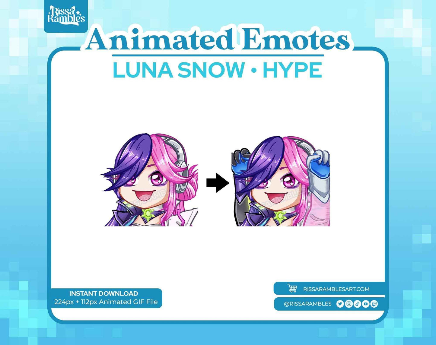 KPOP Luna Snow Emotes Marvel Rivals (Animated) Luna Snow Mirae 2099 | Twerk Emotes