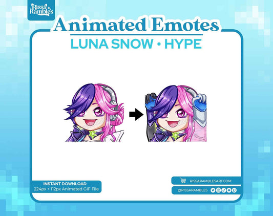KPOP Luna Snow Emotes Marvel Rivals (Animated) Luna Snow Mirae 2099 | Twerk Emotes