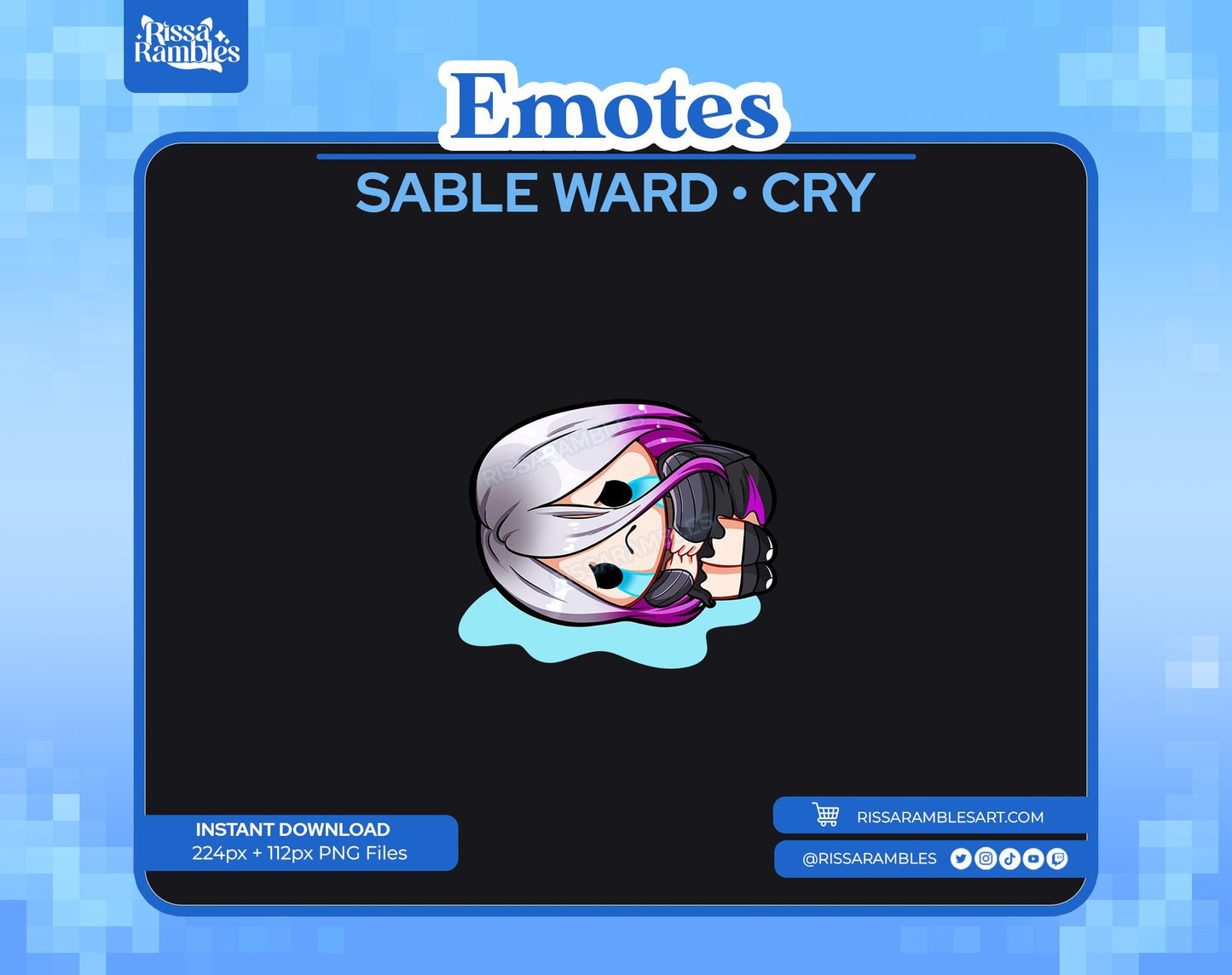 Sable Ward Dead by Daylight Emotes | Cry Emote