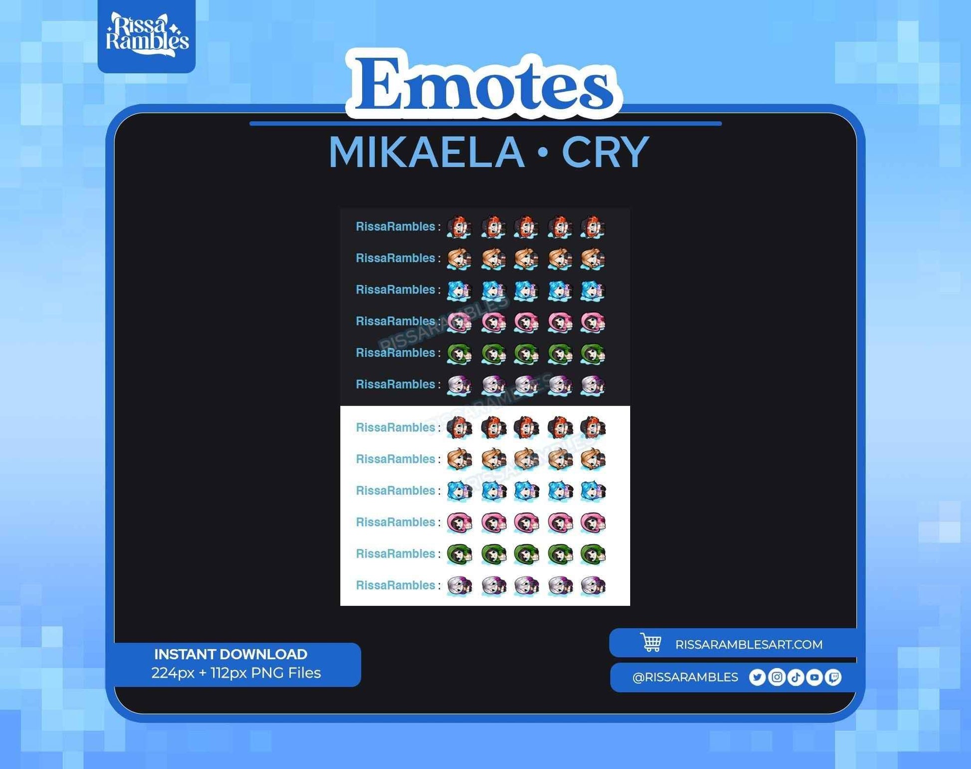 Mikaela Dead by Daylight Emotes | Sob Emotes