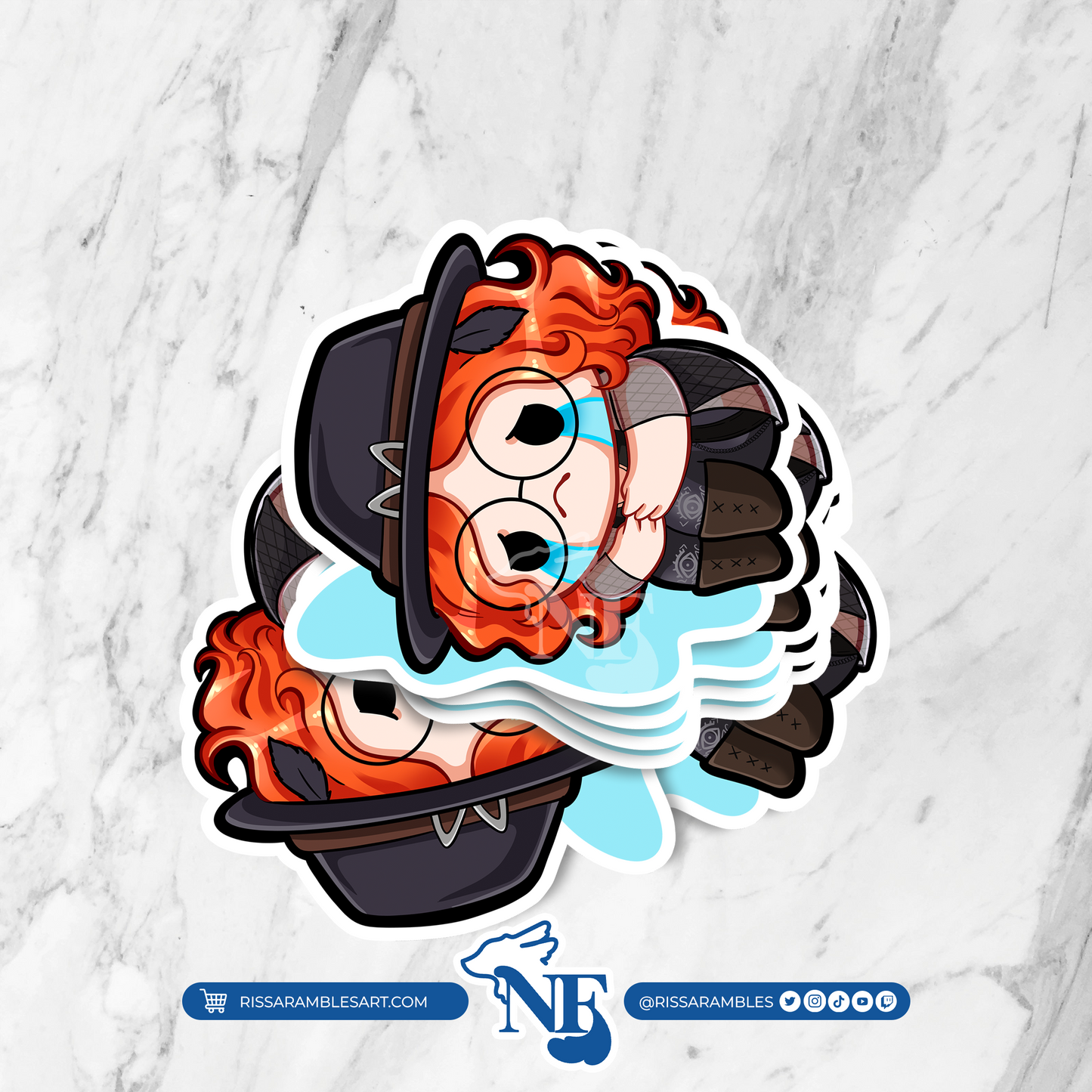 Mikaela Reid Dead by Daylight Stickers | Cry Sticker