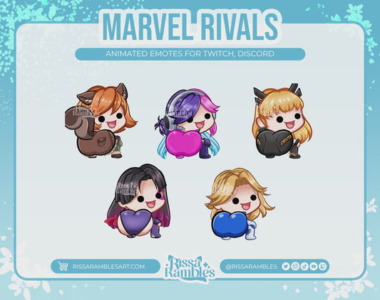Squirrel Girl Marvel Rivals Emotes (Animated) | Twerk Emotes