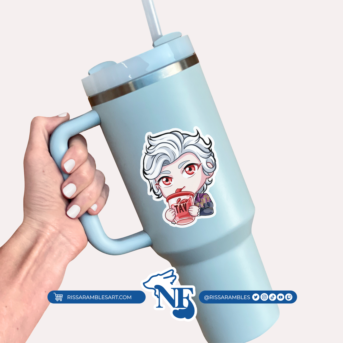 BG3 Astarion Sticker (Sip) | Baldur's Gate 3 Stickers | Gaming Stickers | Gamer Sticker | Vinyl Stickers | Stickers for Laptop