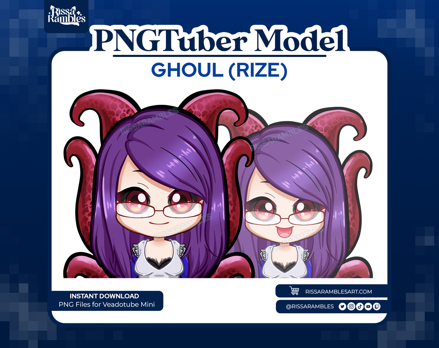 DBD Ghoul Rize PNGtuber Model