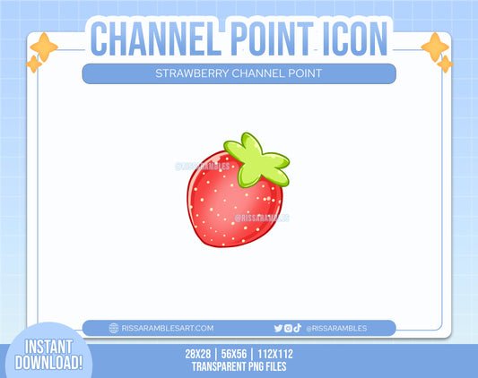 Strawberry Channel Points Twitch