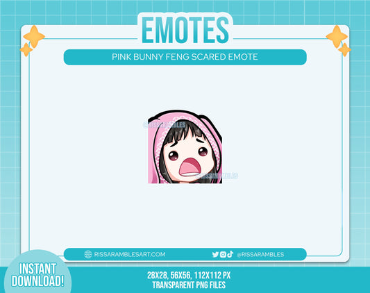 Pink Feng DBD Emote for Twitch