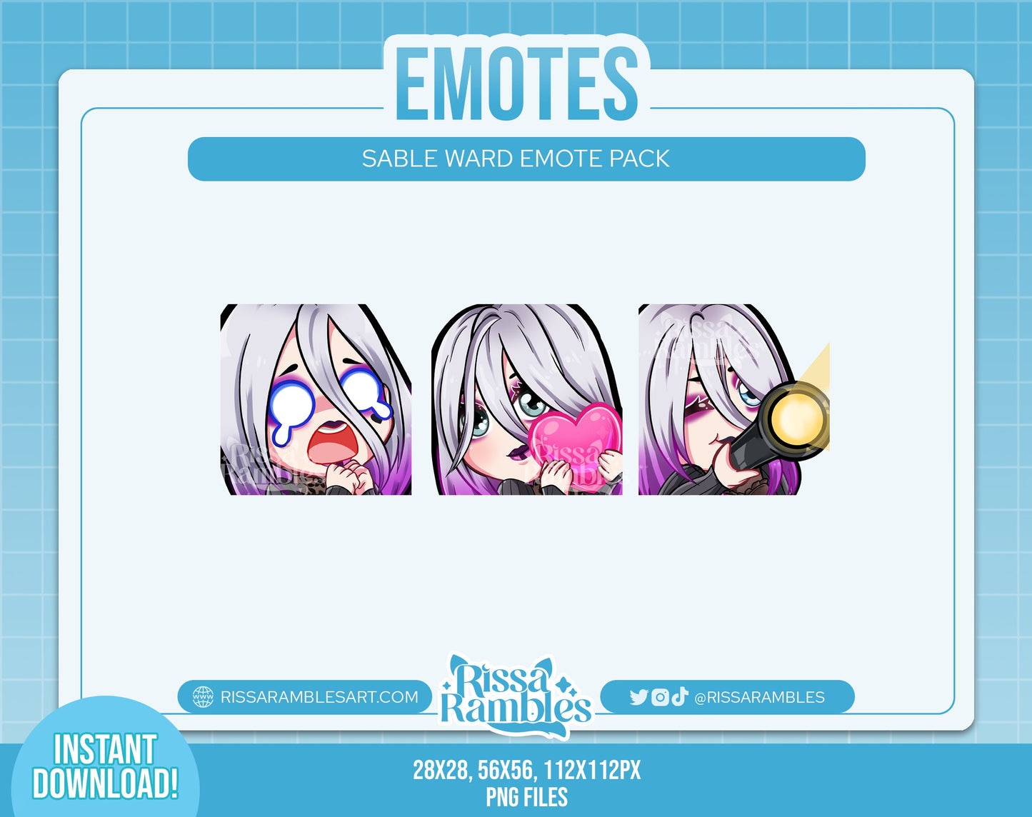 Sable Ward Dead by Daylight Emotes
