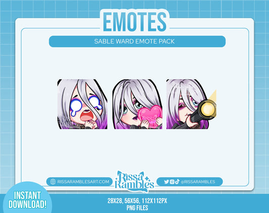 Sable Ward Dead by Daylight Emotes