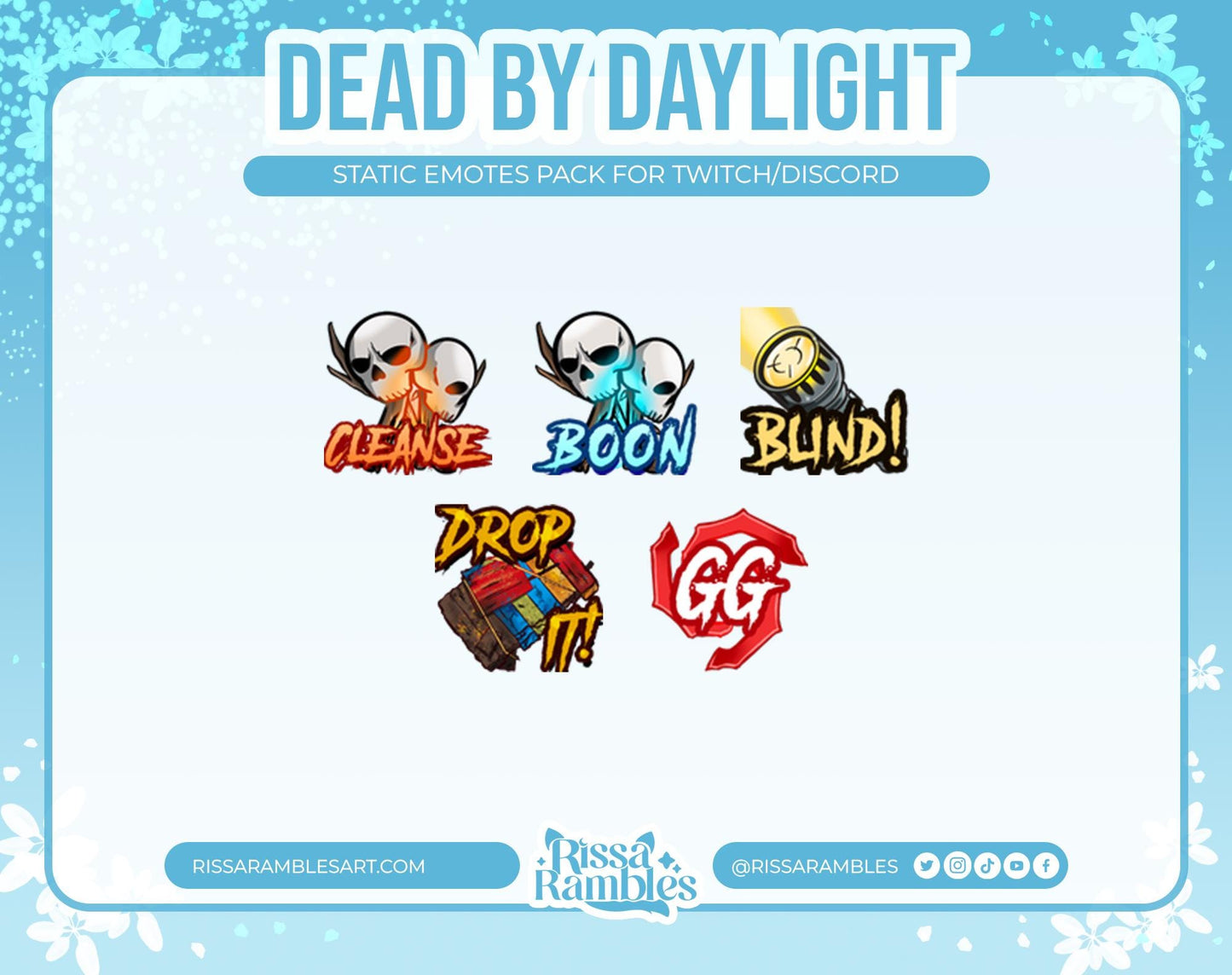 Dead by Daylight Emotes | Twitch Emotes Pack