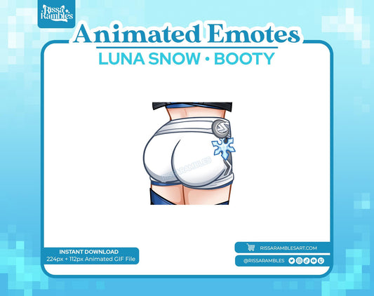Luna Snow Marvel Rivals Emotes (Animated) | Booty Emotes