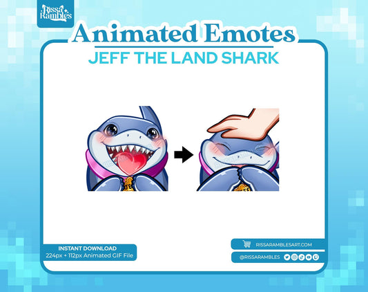 Jeff the Shark Marvel Rivals Emotes (Animated) | Pat Emote