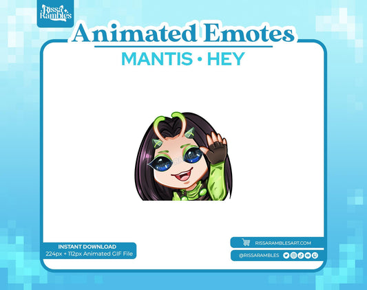 Mantis Marvel Rivals Animated Emote | Hey Emote