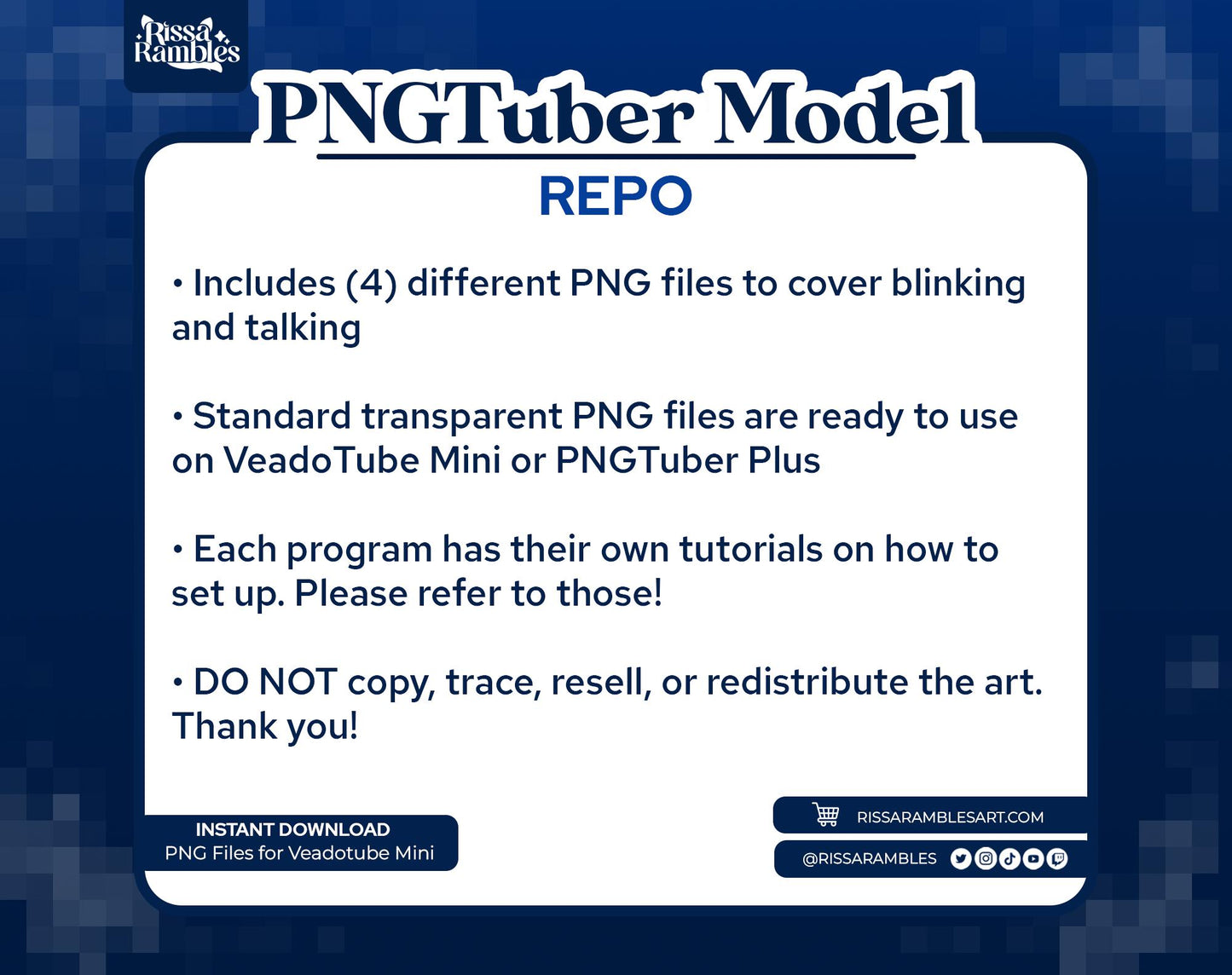 REPO PNGtuber Model Chibi (Yellow) | REPO Game