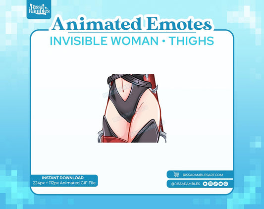 Sue Storm Marvel Rivals Emotes (Animated) | Thighs Emotes | Invisible Woman Emotes | Malice Skin