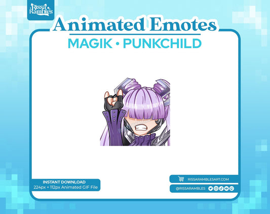 Magik Marvel Rivals Emotes (Animated) Headbang Emote | Hype Emote | Punkchild