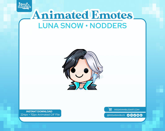 Luna Snow Marvel Rivals Emotes (Animated) | Nodders Emote