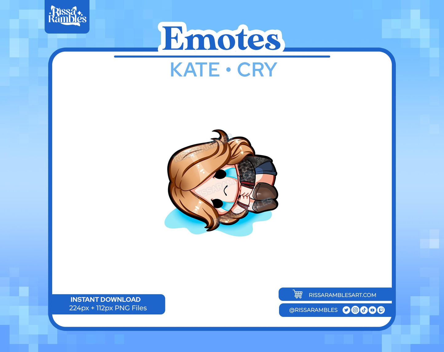 Kate Denson DBD Emotes | Sob Emote