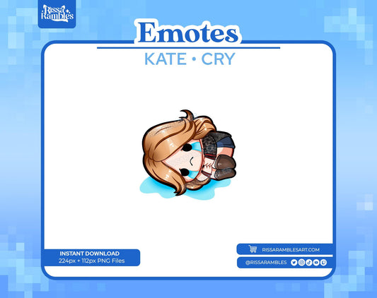 Kate Denson DBD Emotes | Sob Emote