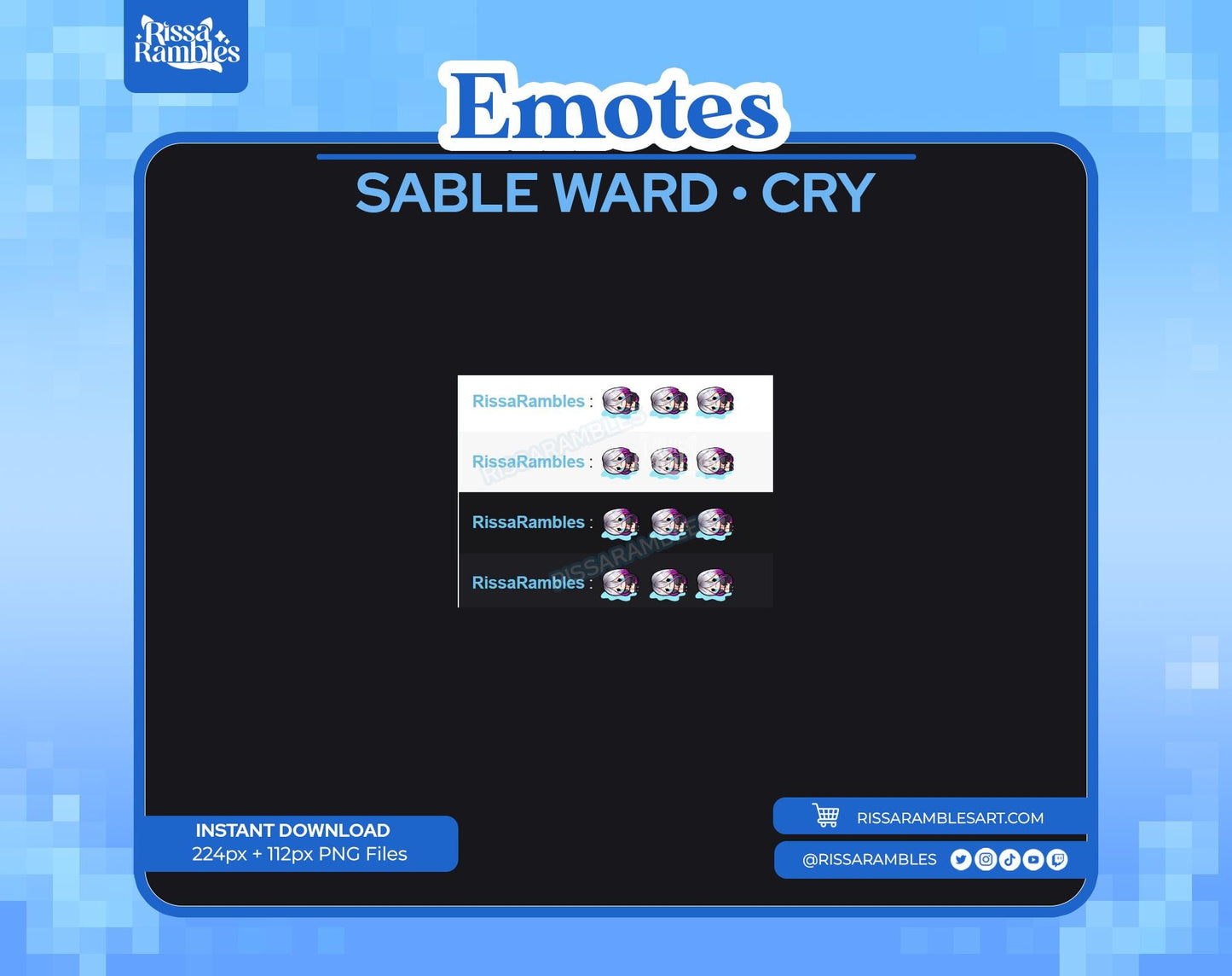 Sable Ward Dead by Daylight Emotes | Cry Emote