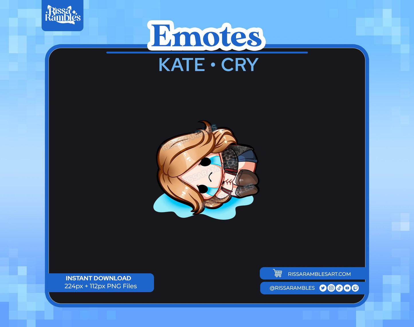 Kate Denson DBD Emotes | Sob Emote