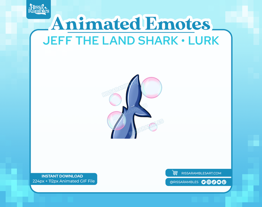 Jeff the Shark Marvel Rivals Emotes (Animated) | Lurk Emote
