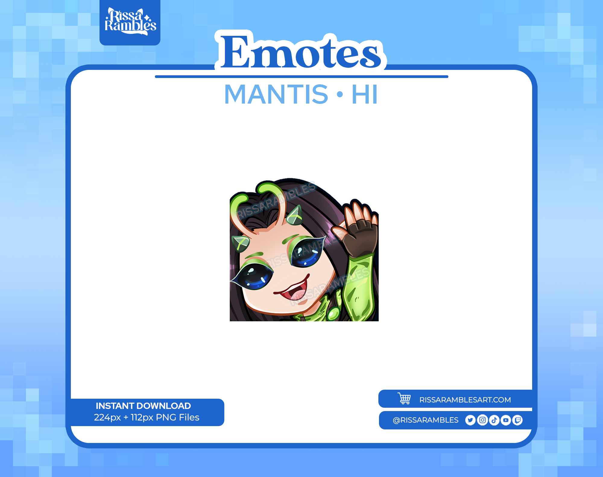 Mantis Marvel Rivals Emotes | Hey Emote | Twitch Emotes Cute – Rissa ...