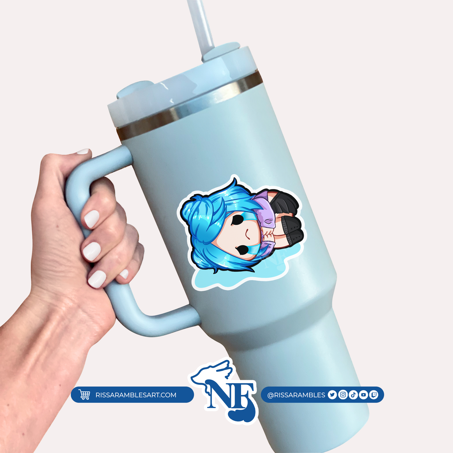 Nea Dead by Daylight Stickers (Cry) | Gaming Stickers | Gamer Sticker | DBD Nea | Vinyl Stickers | Stickers for Laptop