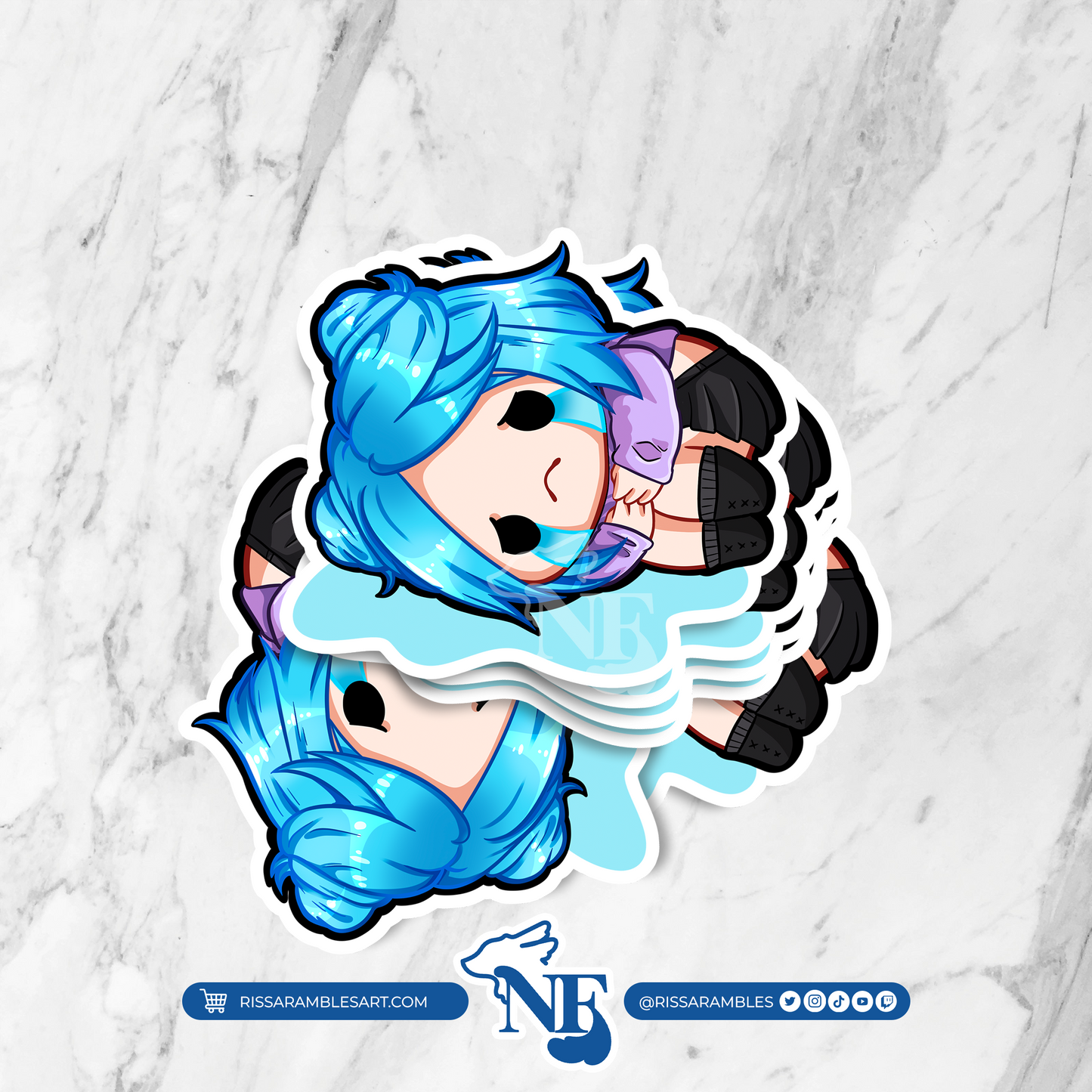Nea Dead by Daylight Stickers (Cry) | Gaming Stickers | Gamer Sticker | DBD Nea | Vinyl Stickers | Stickers for Laptop