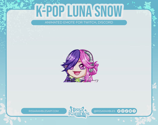 KPOP Luna Snow Emotes Marvel Rivals (Animated) Luna Snow Mirae 2099 | Twerk Emotes