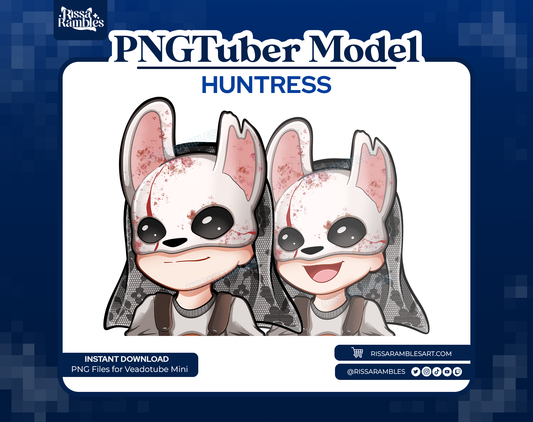 Huntress DBD PNGtuber Model